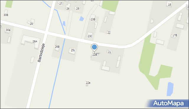 Janów, Janów, 22B, mapa Janów