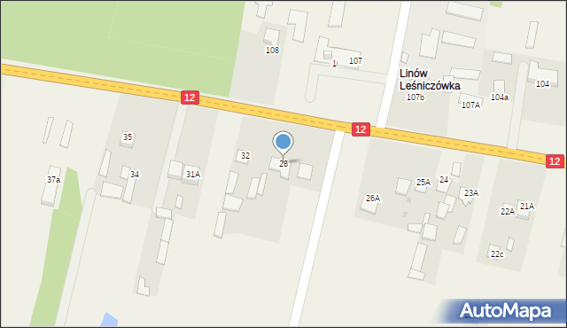 Janów, Janów, 28, mapa Janów