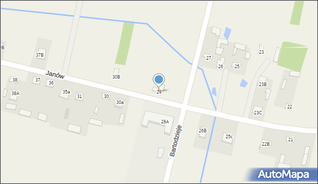 Janów, Janów, 29, mapa Janów