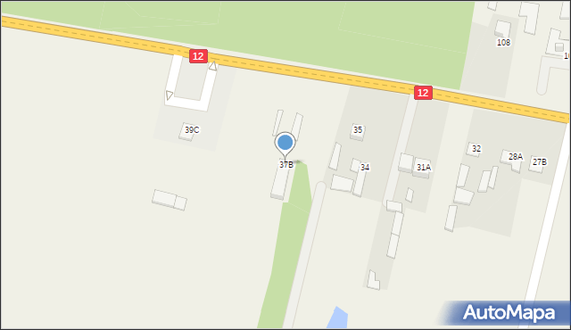 Janów, Janów, 37B, mapa Janów