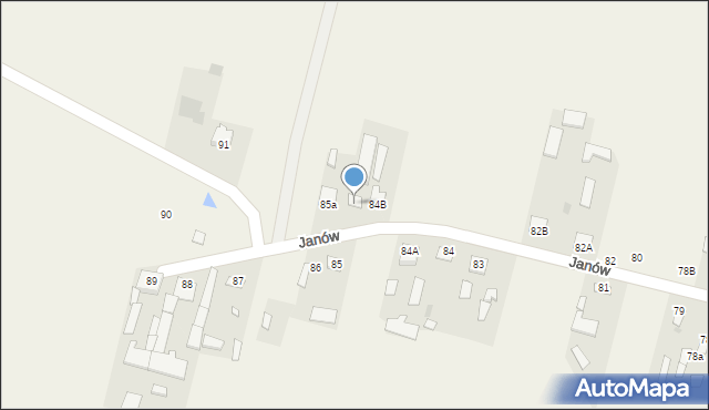 Janów, Janów, 84C, mapa Janów