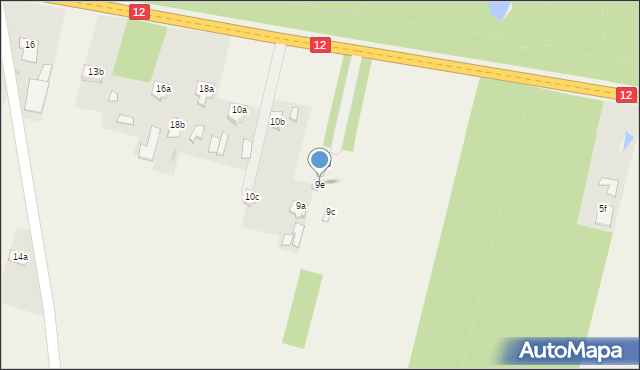 Janów, Janów, 9e, mapa Janów