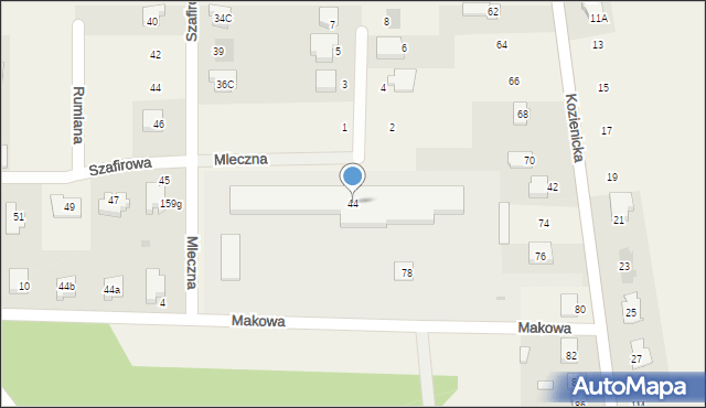 Janów, Janów, 44, mapa Janów