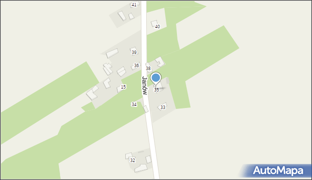 Janów, Janów, 35, mapa Janów