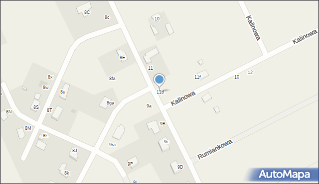 Janów, Janów, 11d, mapa Janów