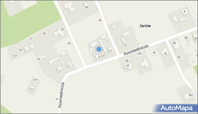 Janów, Janów, 3, mapa Janów