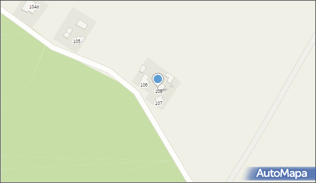 Janów, Janów, 108, mapa Janów