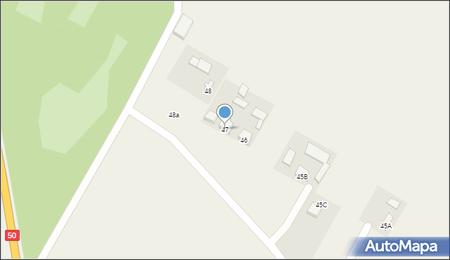 Janów, Janów, 47, mapa Janów