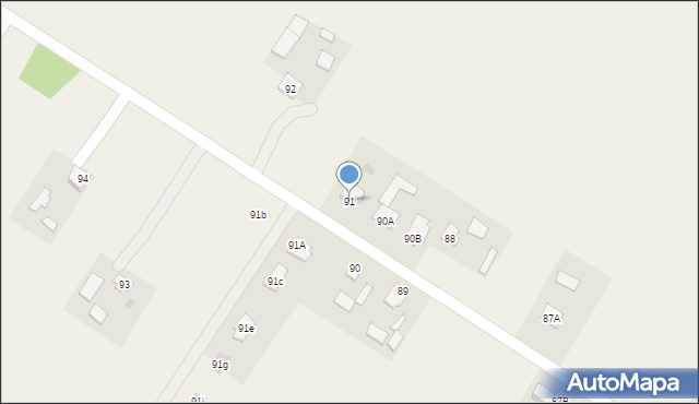 Janów, Janów, 91, mapa Janów