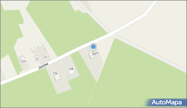 Janów, Janów, 23C, mapa Janów