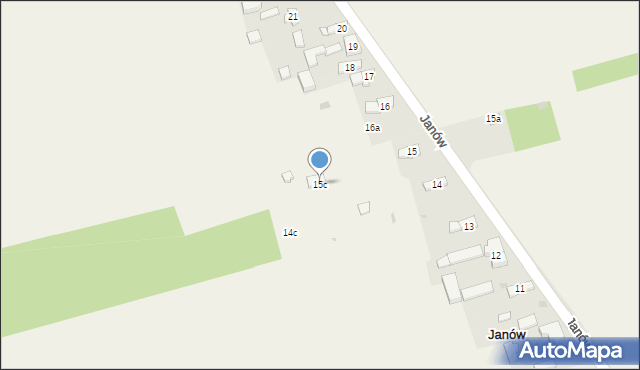 Janów, Janów, 15c, mapa Janów