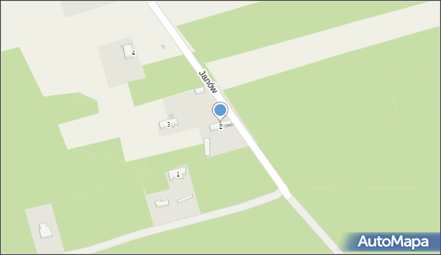 Janów, Janów, 2, mapa Janów