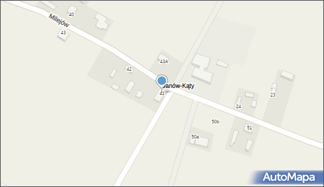 Janów, Janów, 41, mapa Janów