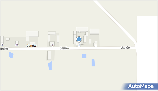 Janów, Janów, 2, mapa Janów