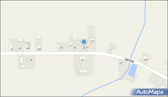 Janów, Janów, 30, mapa Janów