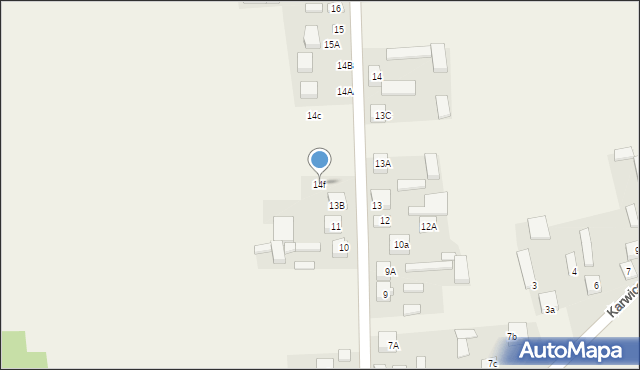Janów Karwicki, Janów Karwicki, 14f, mapa Janów Karwicki