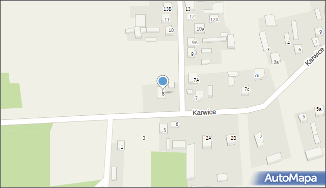 Janów Karwicki, Janów Karwicki, 8, mapa Janów Karwicki