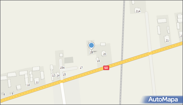 Janówek, Janówek, 18, mapa Janówek