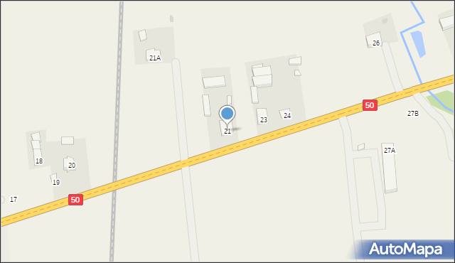 Janówek, Janówek, 21, mapa Janówek