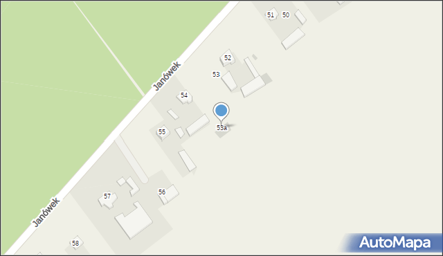 Janówek, Janówek, 53a, mapa Janówek