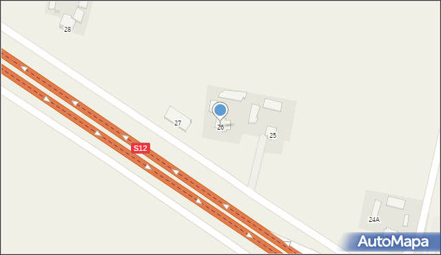 Janówek, Janówek, 26, mapa Janówek