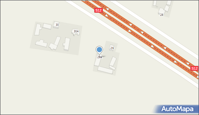 Janówek, Janówek, 29a, mapa Janówek