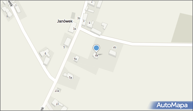 Janówek, Janówek, 4a, mapa Janówek