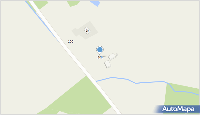 Janówek, Janówek, 20b, mapa Janówek