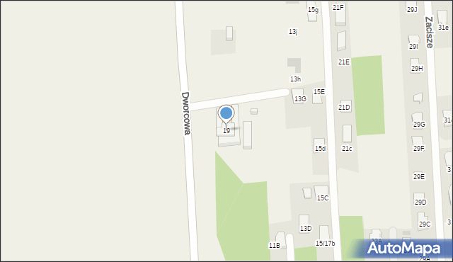 Janówek Pierwszy, Janówek Pierwszy, 19, mapa Janówek Pierwszy