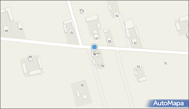 Janowice, Janowice, 58, mapa Janowice