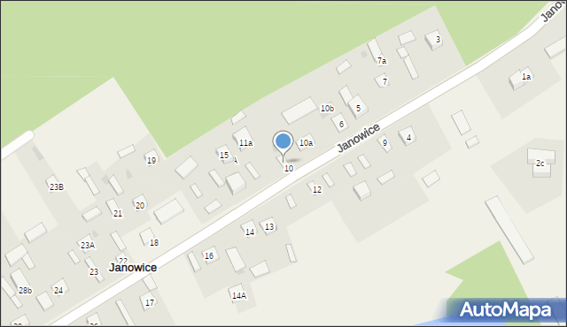 Janowice, Janowice, 11, mapa Janowice