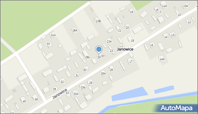 Janowice, Janowice, 24, mapa Janowice