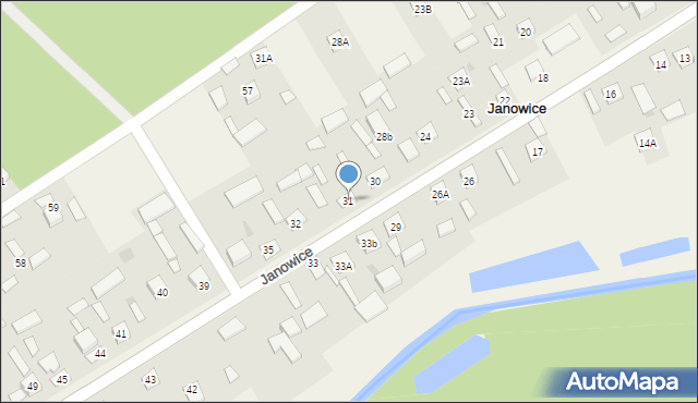 Janowice, Janowice, 31, mapa Janowice