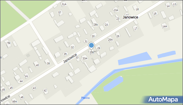 Janowice, Janowice, 33b, mapa Janowice