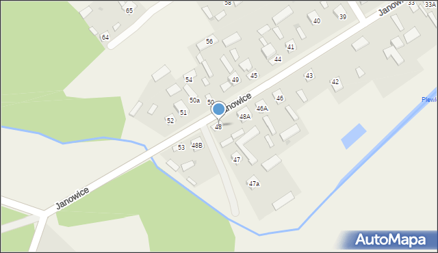 Janowice, Janowice, 48, mapa Janowice