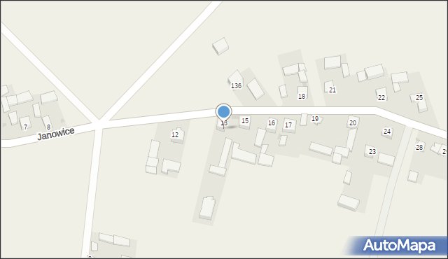 Janowice, Janowice, 14, mapa Janowice