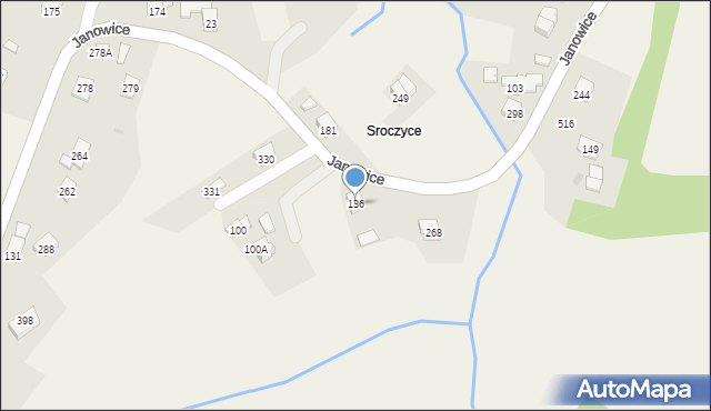 Janowice, Janowice, 136, mapa Janowice