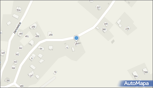 Janowice, Janowice, 157, mapa Janowice