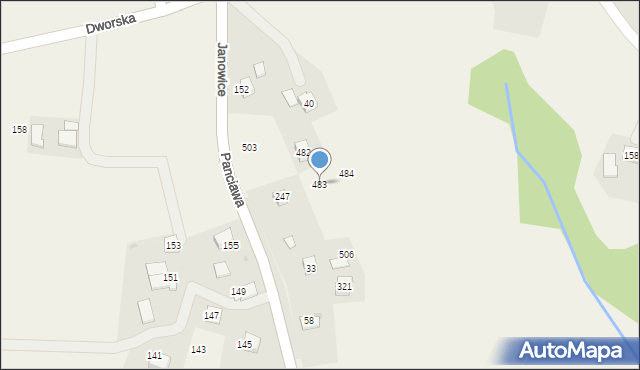 Janowice, Janowice, 483, mapa Janowice