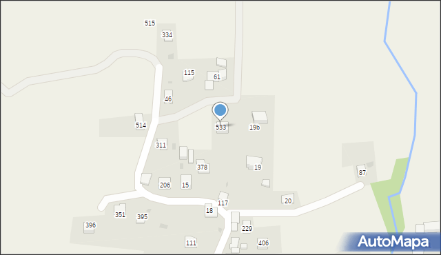 Janowice, Janowice, 533, mapa Janowice