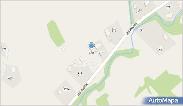 Janowice, Janowice, 178b, mapa Janowice