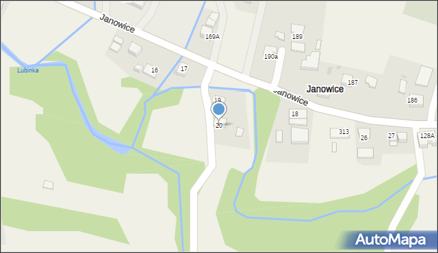 Janowice, Janowice, 20, mapa Janowice