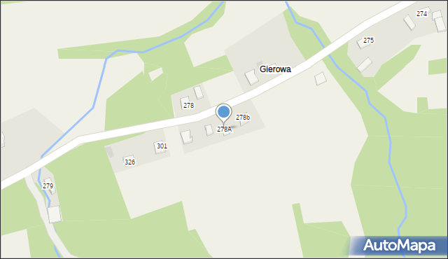 Janowice, Janowice, 278A, mapa Janowice