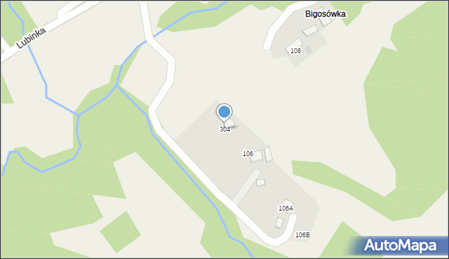 Janowice, Janowice, 304, mapa Janowice