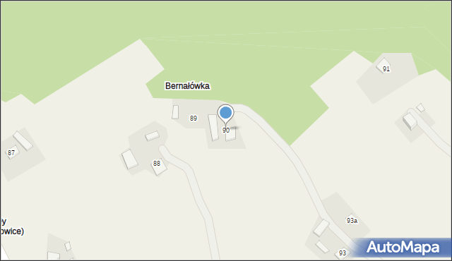 Janowice, Janowice, 90, mapa Janowice