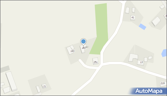 Janowice, Janowice, 181, mapa Janowice