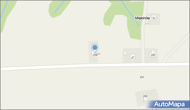 Janowice, Janowice, 204, mapa Janowice