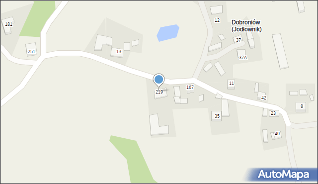 Janowice, Janowice, 219, mapa Janowice