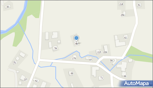 Janowice, Janowice, 56, mapa Janowice