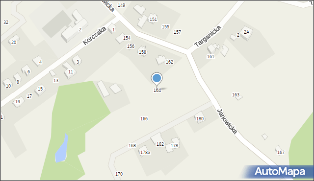 Janowice, Janowicka, 164, mapa Janowice